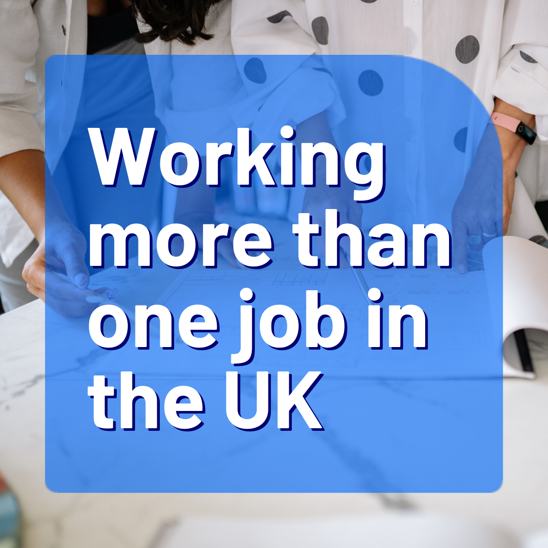 Working more than one job in the UK